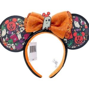 Disney ears pumpkin ghost Halloween edition